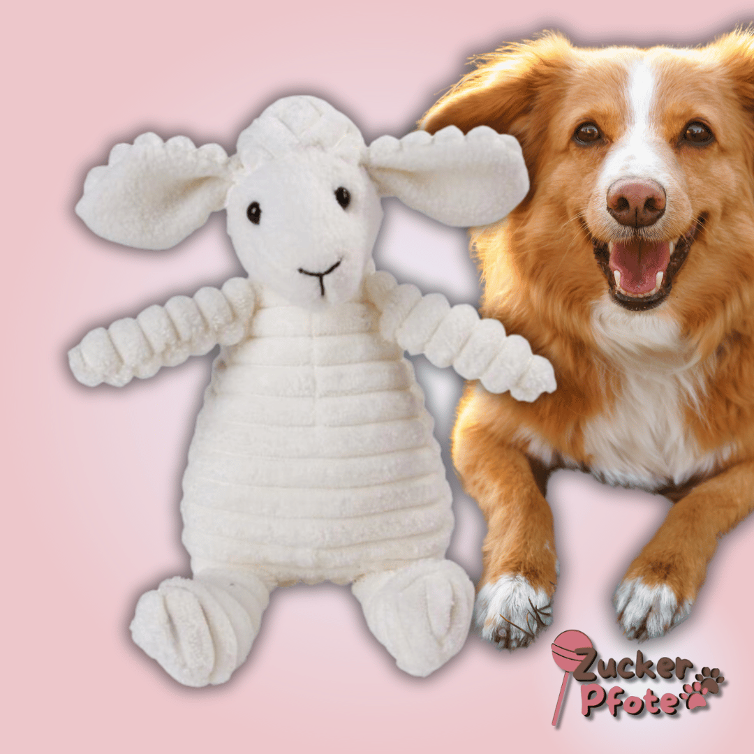 FluffyFriend Hundespielzeug – Kuscheliges Plüschtier zum Werfen, Zerren & Kuscheln
