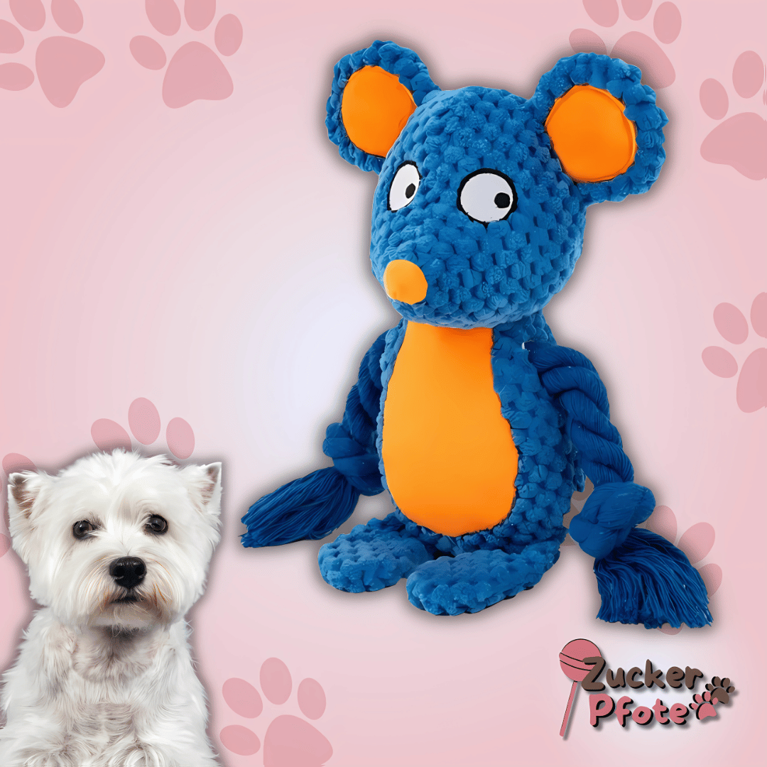 PawPlush - Plüsch Hundespielzeug mit Quietscher