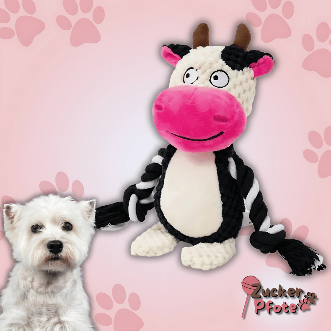 PawPlush - Plüsch Hundespielzeug mit Quietscher