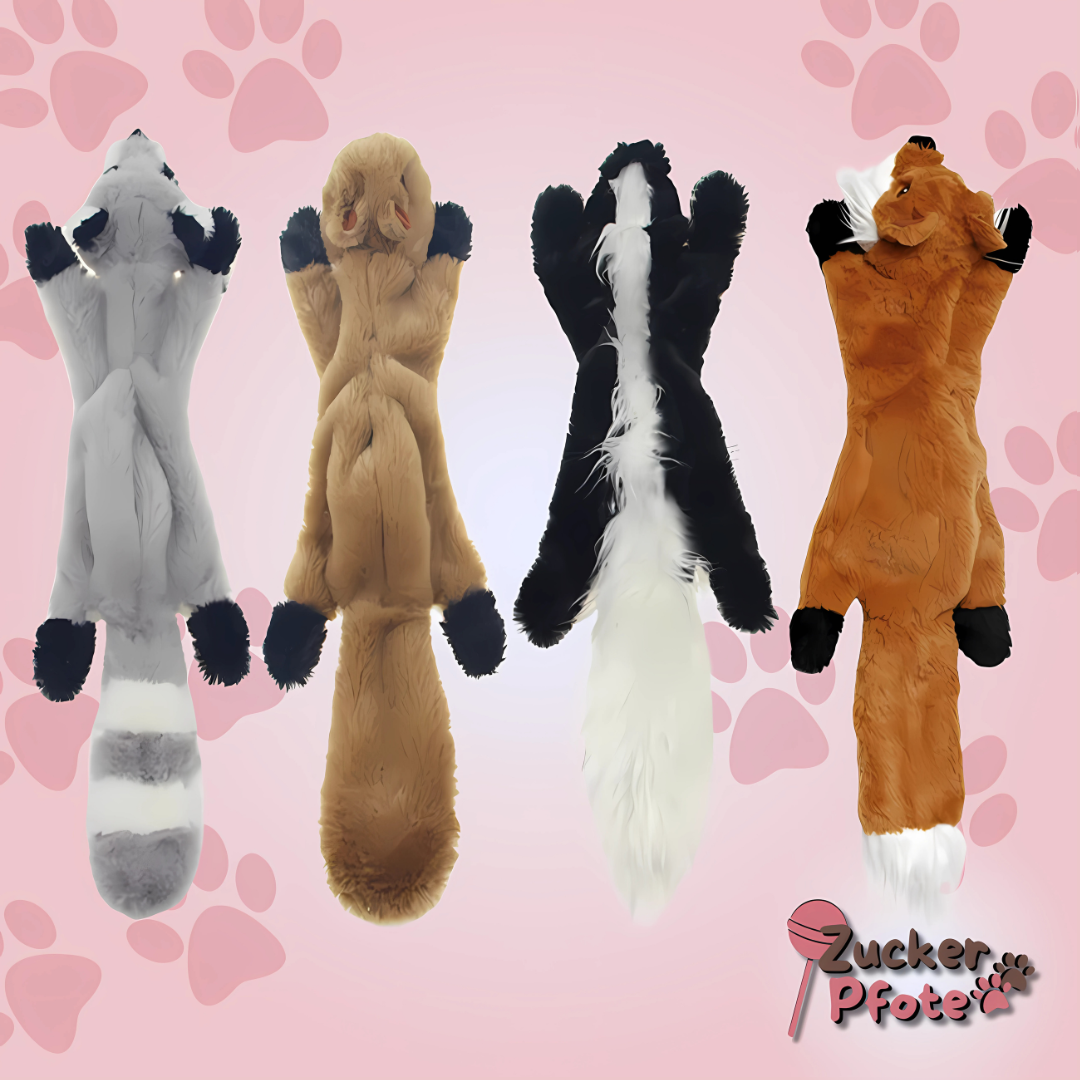PlushBuddy Hundespielzeug – Robustes Plüschtier mit Geräusch & Knisterfunktion