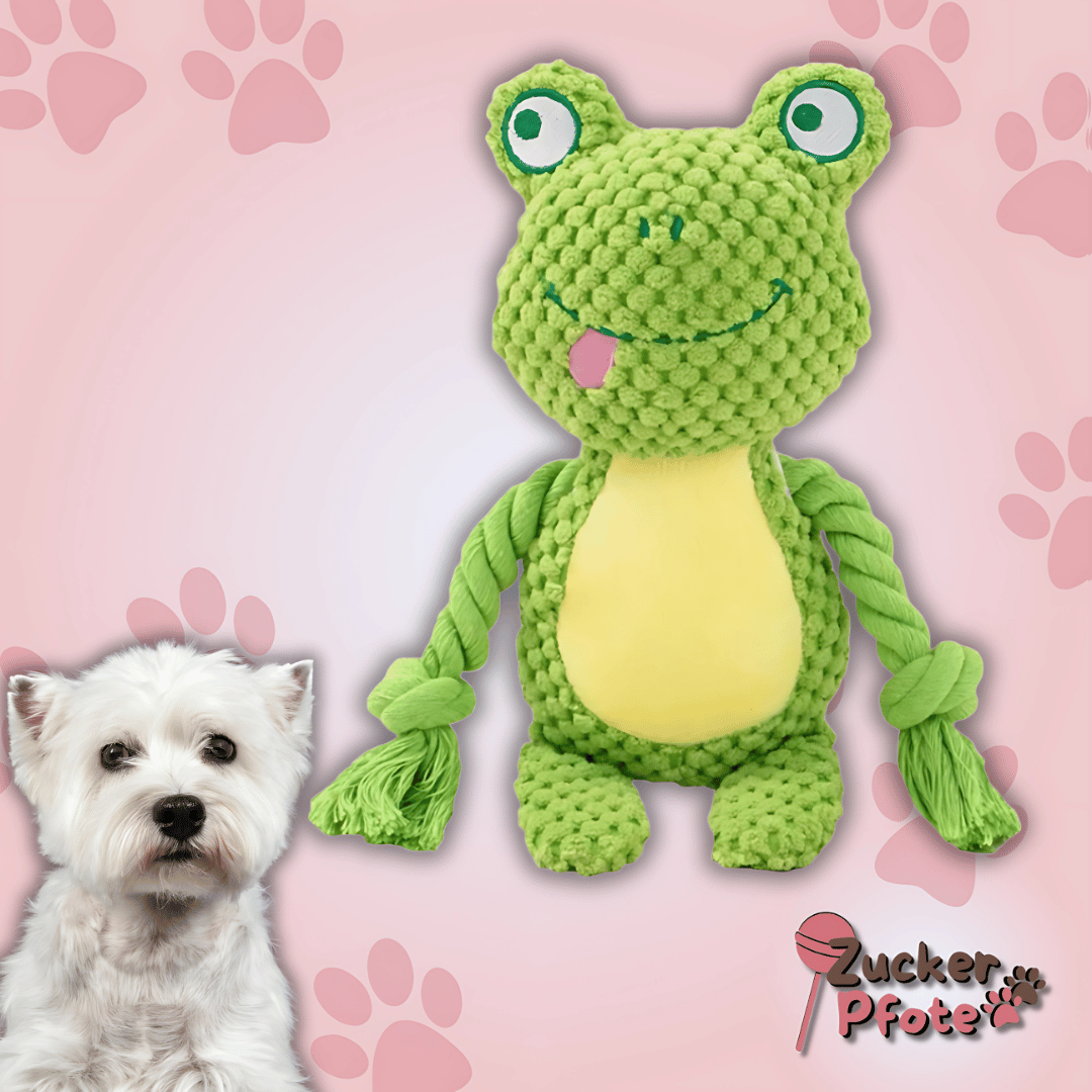 PawPlush - Plüsch Hundespielzeug mit Quietscher