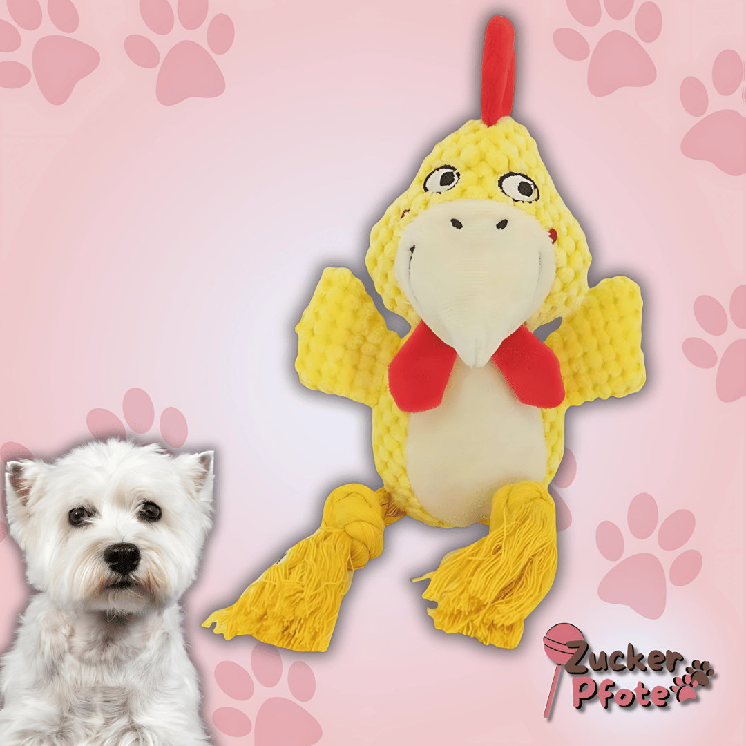 PawPlush - Plüsch Hundespielzeug mit Quietscher