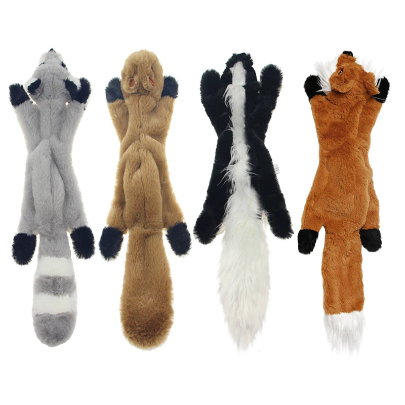 PlushBuddy Hundespielzeug – Robustes Plüschtier mit Geräusch & Knisterfunktion