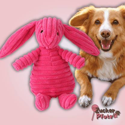 FluffyFriend Hundespielzeug – Kuscheliges Plüschtier zum Werfen, Zerren & Kuscheln