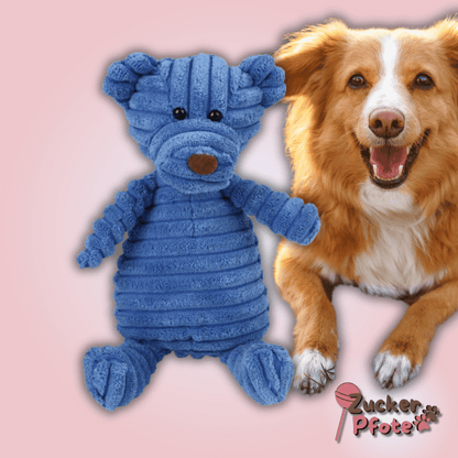 FluffyFriend Hundespielzeug – Kuscheliges Plüschtier zum Werfen, Zerren & Kuscheln