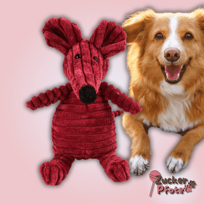 FluffyFriend Hundespielzeug – Kuscheliges Plüschtier zum Werfen, Zerren & Kuscheln