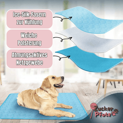 PawCool – Selbstkühlende Kühlmatte für Hunde & Katzen, perfekt für den Sommer