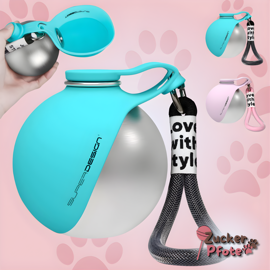 HydroBall™ – Hundetrinkflasche für unterwegs