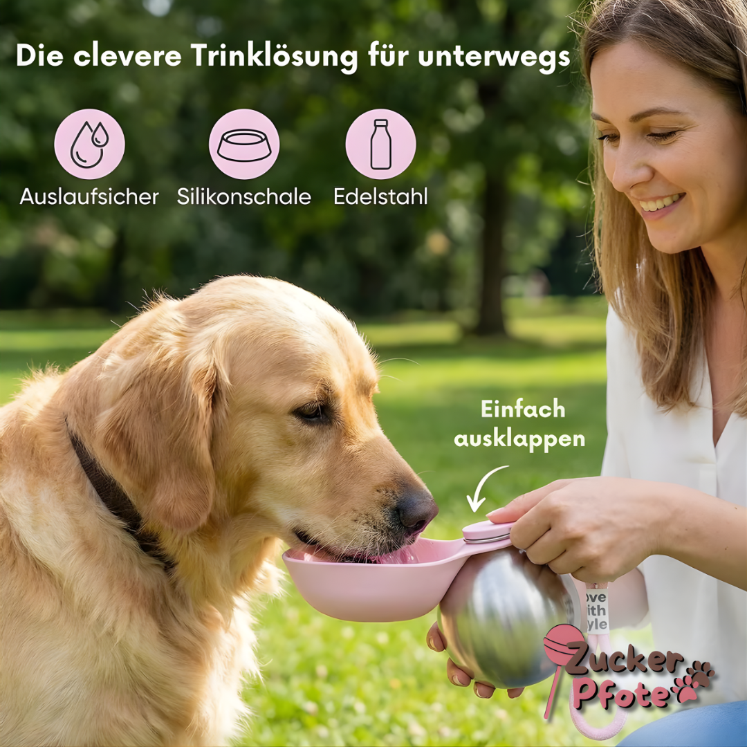 HydroBall™ – Hundetrinkflasche für unterwegs