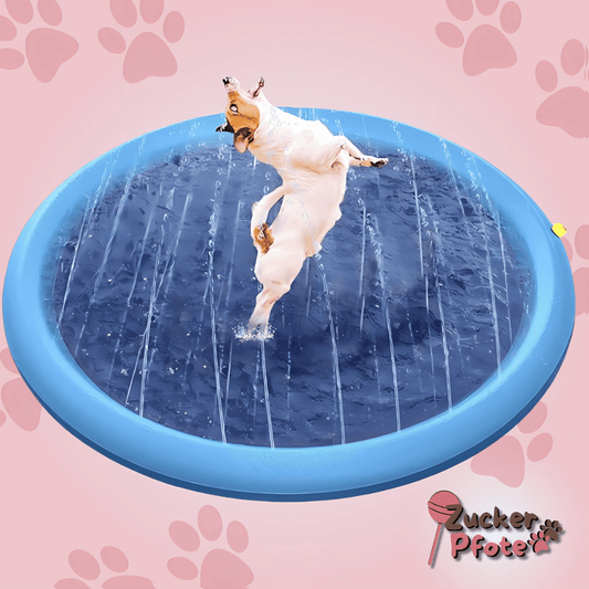 PawSplash Hunde-Splashpad – Faltbares Sprinklerpad für den Sommer