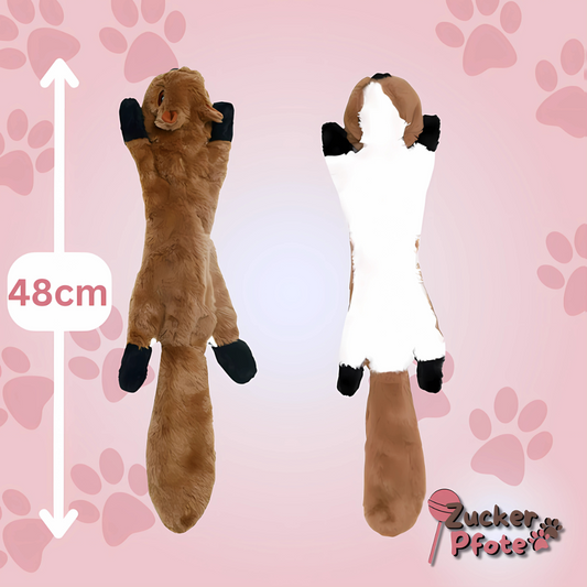 PlushBuddy Hundespielzeug – Robustes Plüschtier mit Geräusch & Knisterfunktion