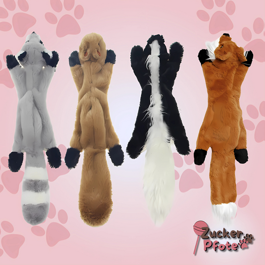 PlushBuddy Hundespielzeug – Robustes Plüschtier mit Geräusch & Knisterfunktion