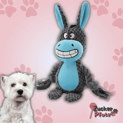 PawPlush - Plüsch Hundespielzeug mit Quietscher