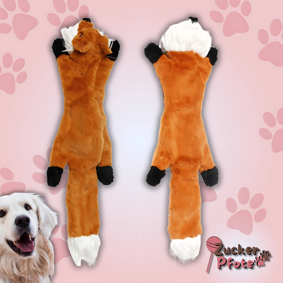 PlushBuddy Hundespielzeug – Robustes Plüschtier mit Geräusch & Knisterfunktion