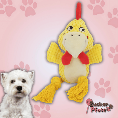 PawPlush - Plüsch Hundespielzeug mit Quietscher