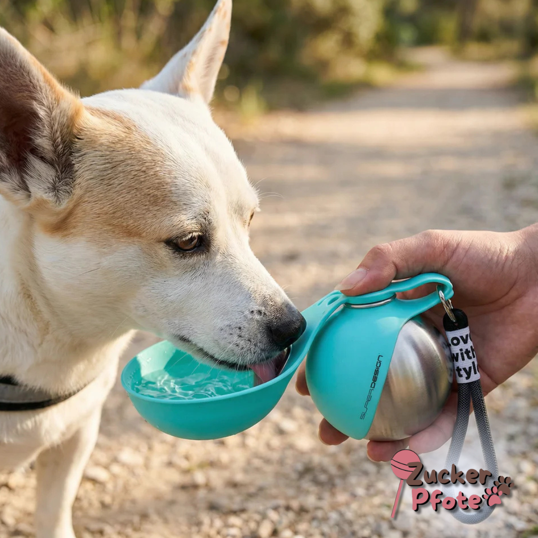 HydroBall™ – Hundetrinkflasche für unterwegs