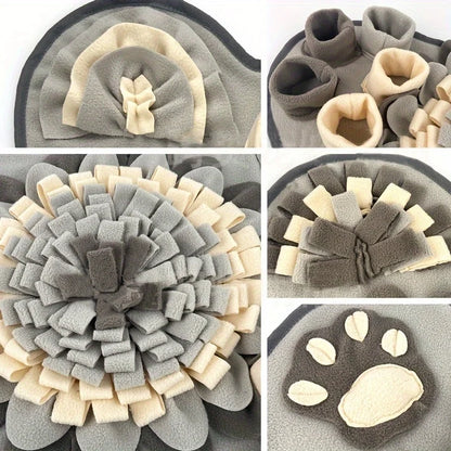 PawJoy Schnüffelmatte für Hunde – Waschbare Futterspielmatte gegen Schlingen & Langeweile